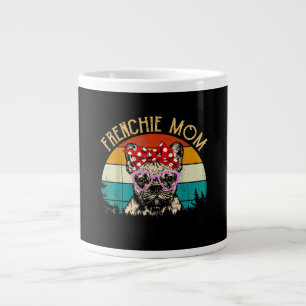 Caneca De Café Grande Frenchie Mãe Gift Vintage Estilo de Retro Buldogue