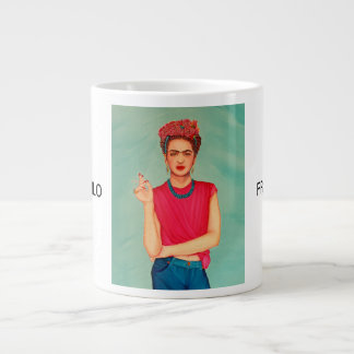 Caneca De Café Grande Frida Kahlo Oil Painting