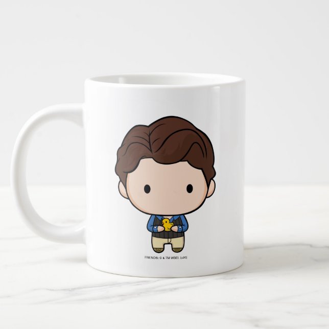 Caneca De Café Grande FRIENDS™ | Chandler Chibi (Esquerda)