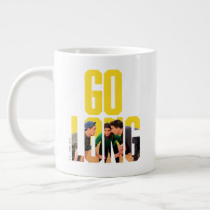 Caneca De Café Grande FRIENDS™ Citação Go Long