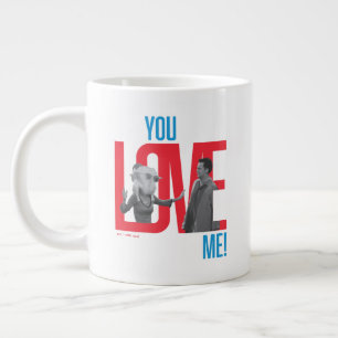 Caneca De Café Grande FRIENDS™ Citação Você Me Ama
