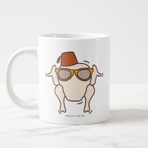 Caneca De Café Grande FRIENDS™ Dia de Ação de Graças dos Amigos