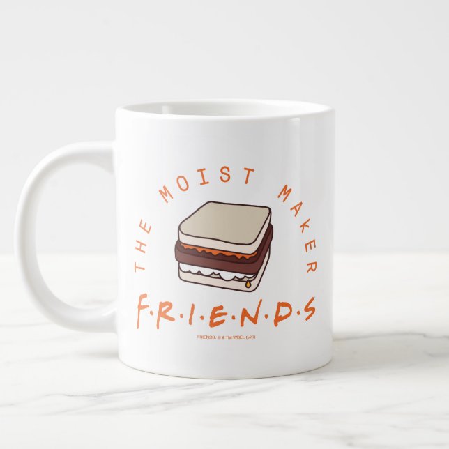 Caneca De Café Grande FRIENDS™ | O Moist Maker (Esquerda)