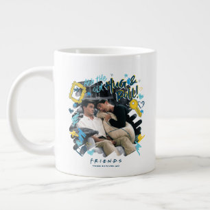 Caneca De Café Grande FRIENDS™ O Velho Abraço e Rolar