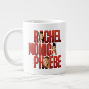 Caneca De Café Grande FRIENDS™ Rachel, Monica & Phoebe
