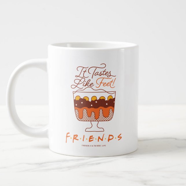 Caneca De Café Grande FRIENDS™ | Tem Gosto de Pé! (Esquerda)