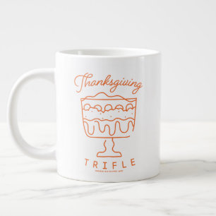 Caneca De Café Grande FRIENDS™ Trifle de Ação de Graças