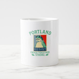 Caneca De Café Grande Frogs Classic