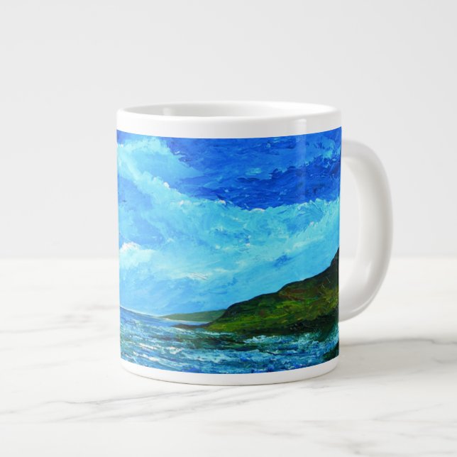 Caneca De Café Grande Fronteiras fechadas em 2012 (Frente Esquerda)