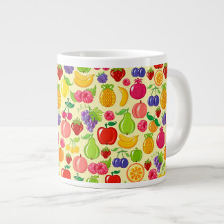 Caneca De Café Grande Fruta
