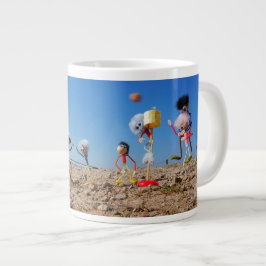 Caneca De Café Grande Fubby's die korfballen, winnen of verliezen.