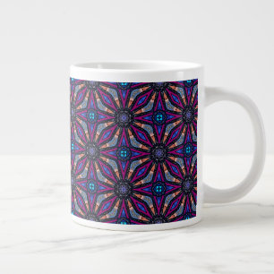 Caneca De Café Grande Fuchsia Stargazer