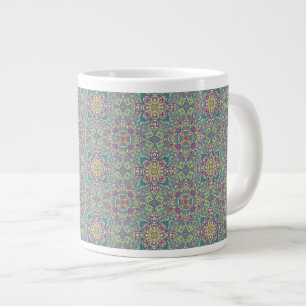 Caneca De Café Grande fundo Abstrato vintage