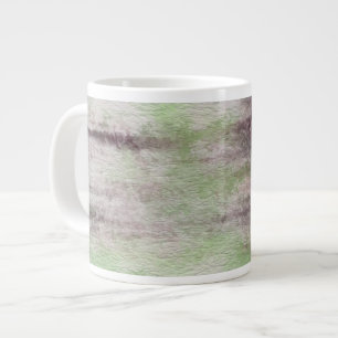 Caneca De Café Grande fundo aquarela de abstrato de arte no papel