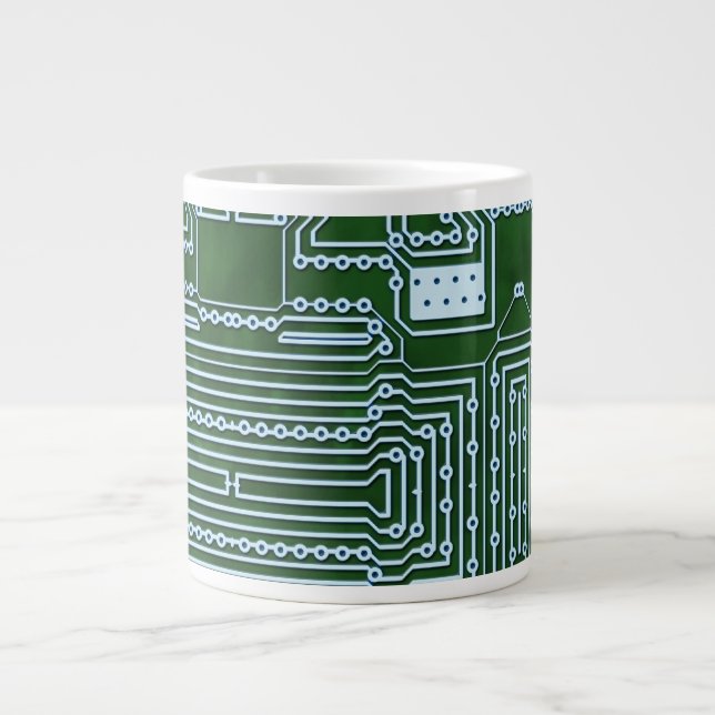 Caneca De Café Grande Fundo do Conselho de Circuito (Frente)