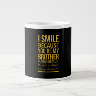 Caneca De Café Grande Funny birthday gifts for brothers from big sister