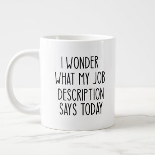 Caneca De Café Grande Funny Office Coworker Engraçado Presente
