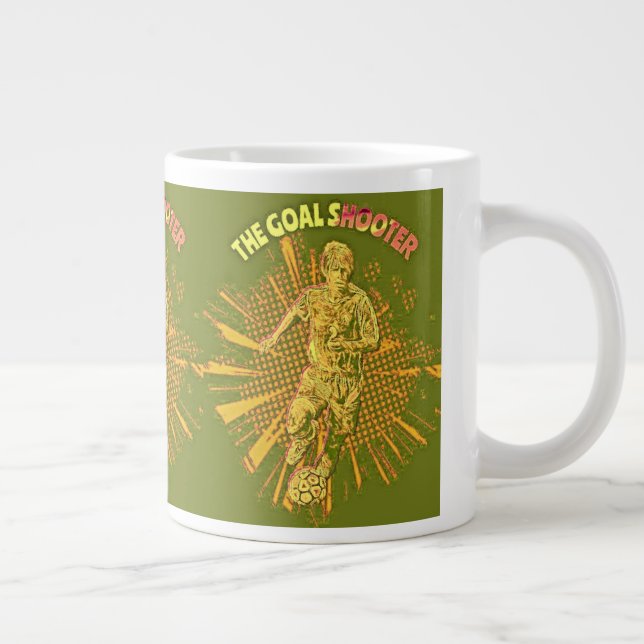 Caneca De Café Grande futebol americano (Direita)