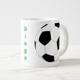 Caneca De Café Grande Futebol da Happy Juul Company