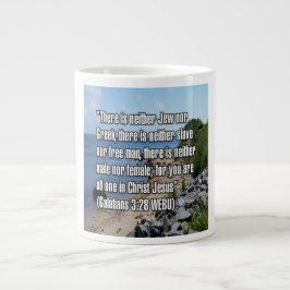 Caneca De Café Grande Galatianos 3:28 WEBU Mug