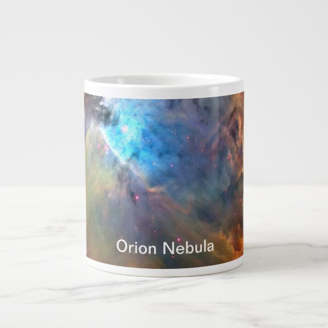 Caneca De Café Grande Galáxia Espacial Orion Nebula (Frente)