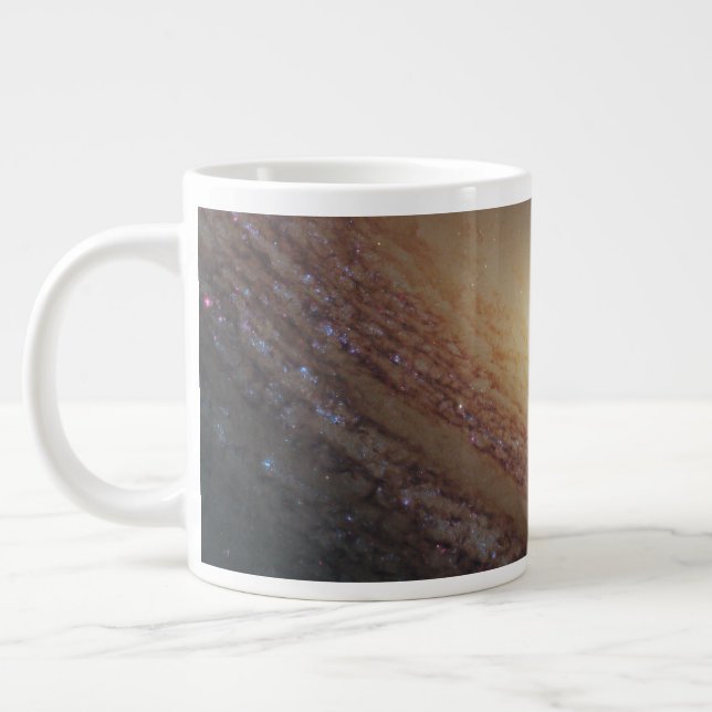 Caneca De Café Grande Galáxia Espiral Ngc 2841 (Esquerda)