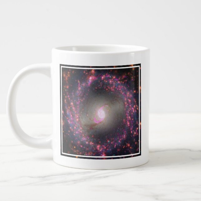 Caneca De Café Grande Galáxia Espiral Ngc 3351. (Esquerda)