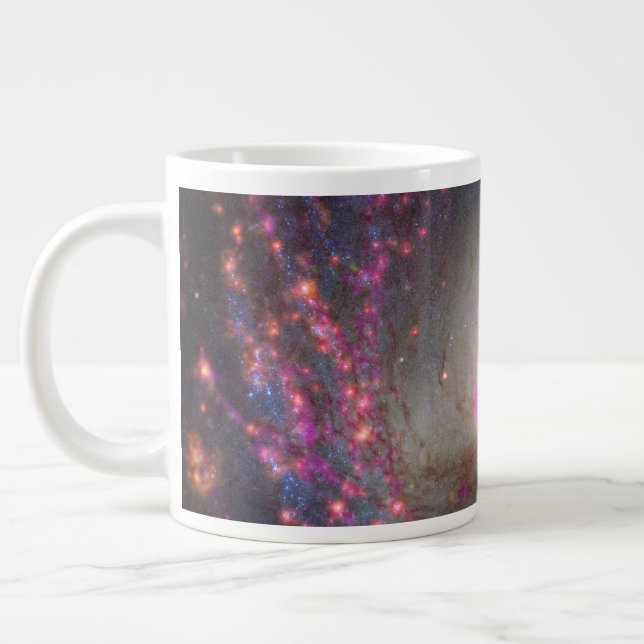 Caneca De Café Grande Galáxia Espiral Ngc 3351. (Esquerda)