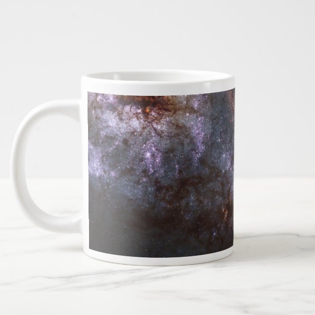 Caneca De Café Grande Galáxia Espiral Ngc 3627. (Esquerda)