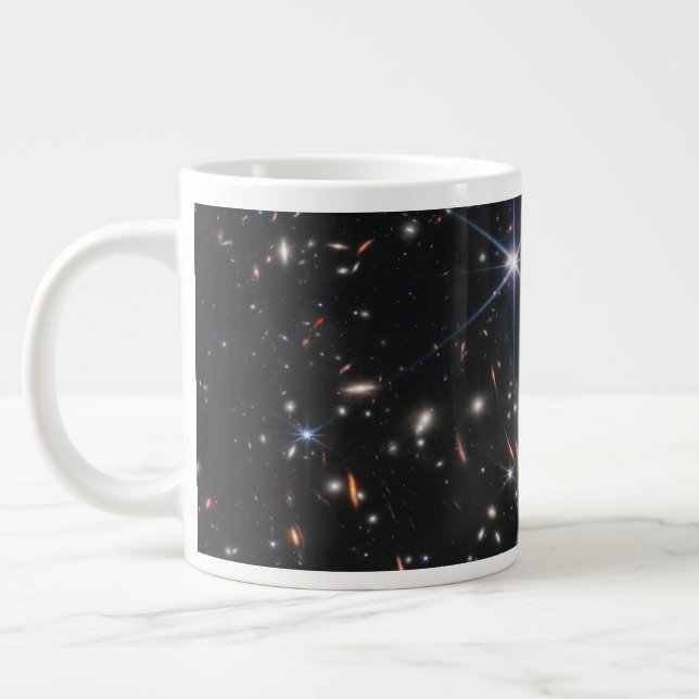 Caneca De Café Grande Galaxy Cluster Smacs 0723. (Esquerda)