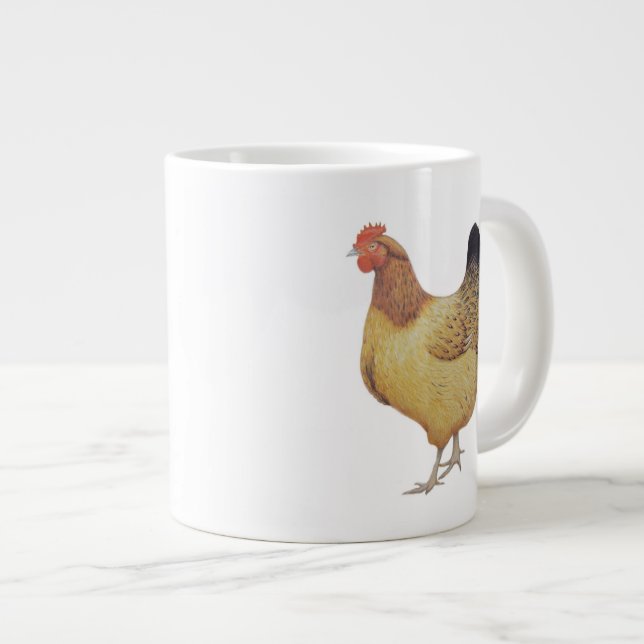 Caneca De Café Grande Galinha 2012 (Frente Esquerda)