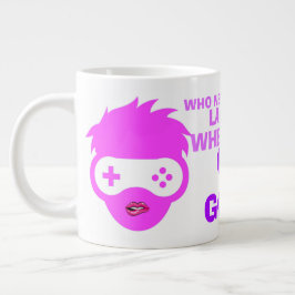 Caneca De Café Grande Gamer Goddese Engraçado Humor Meme