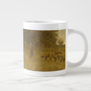 Caneca De Café Grande Garota com Perus