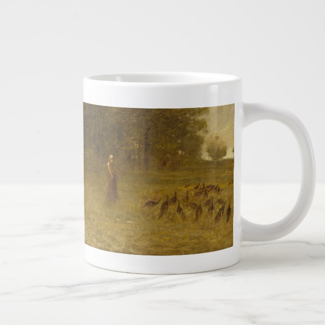 Caneca De Café Grande Garota com Perus (Direita)