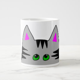 Caneca De Café Grande Gatinha
