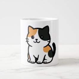 Caneca De Café Grande gato