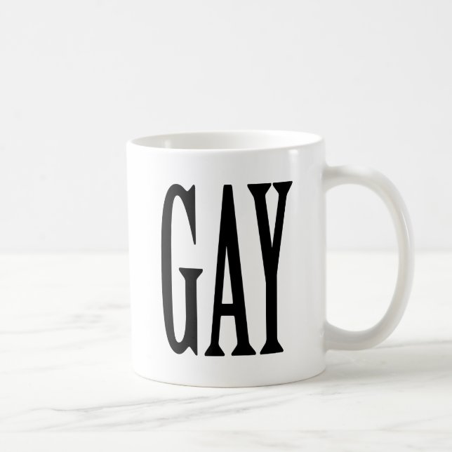 CANECA DE CAFÉ GRANDE GAY (Direita)