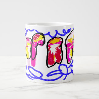 Caneca De Café Grande Geada de medusa