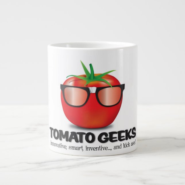 Caneca De Café Grande Geek Tomato (Frente)