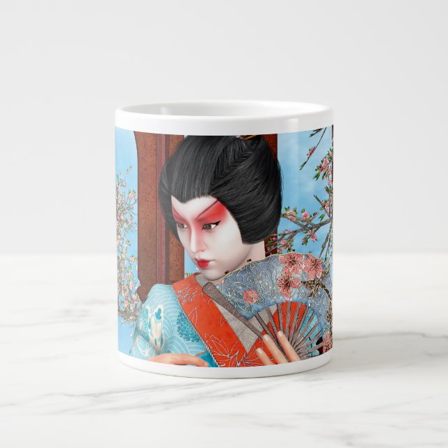Caneca De Café Grande Geisha (Frente)
