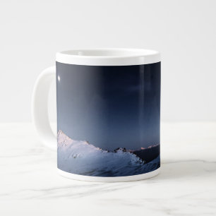 Caneca De Café Grande Gelo e neve   Planalto de Kiso-Komagatake, Alpes d