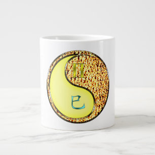 Caneca De Café Grande Gêmeos & Cobra de Fogo