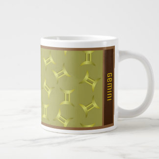 Caneca De Café Grande Gemini Zodiac Specialty Mug