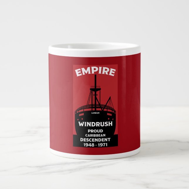 Caneca De Café Grande Generation Windrush (Frente)