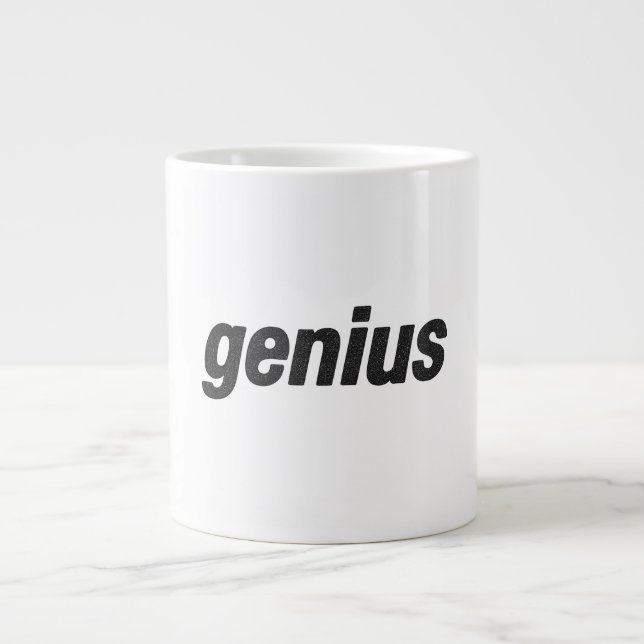 Caneca De Café Grande Genius  (Frente)