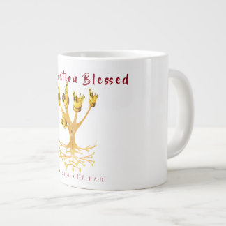 Caneca De Café Grande "Geração Abençoada", Mug