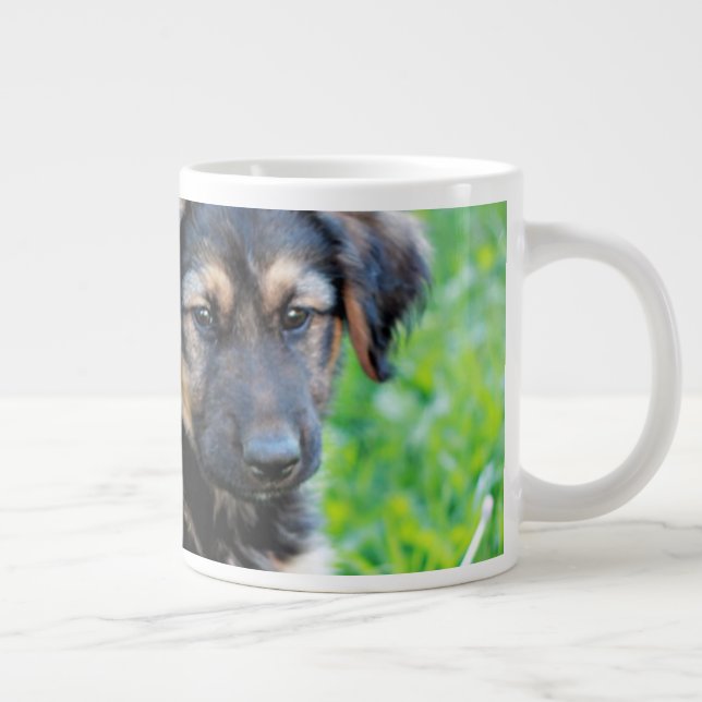 Caneca De Café Grande German shepherd (Direita)