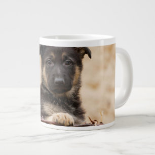 Caneca De Café Grande German shepherd Em Cesta