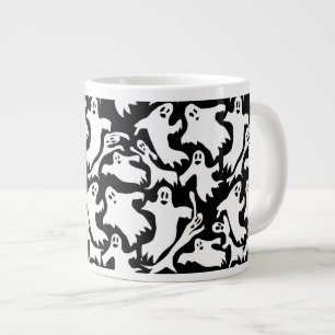 Caneca De Café Grande Ghosty Pattern Jumbo Coffee Mug