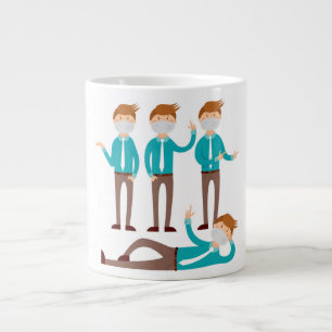 Caneca De Café Grande Gift Jumbo Mug